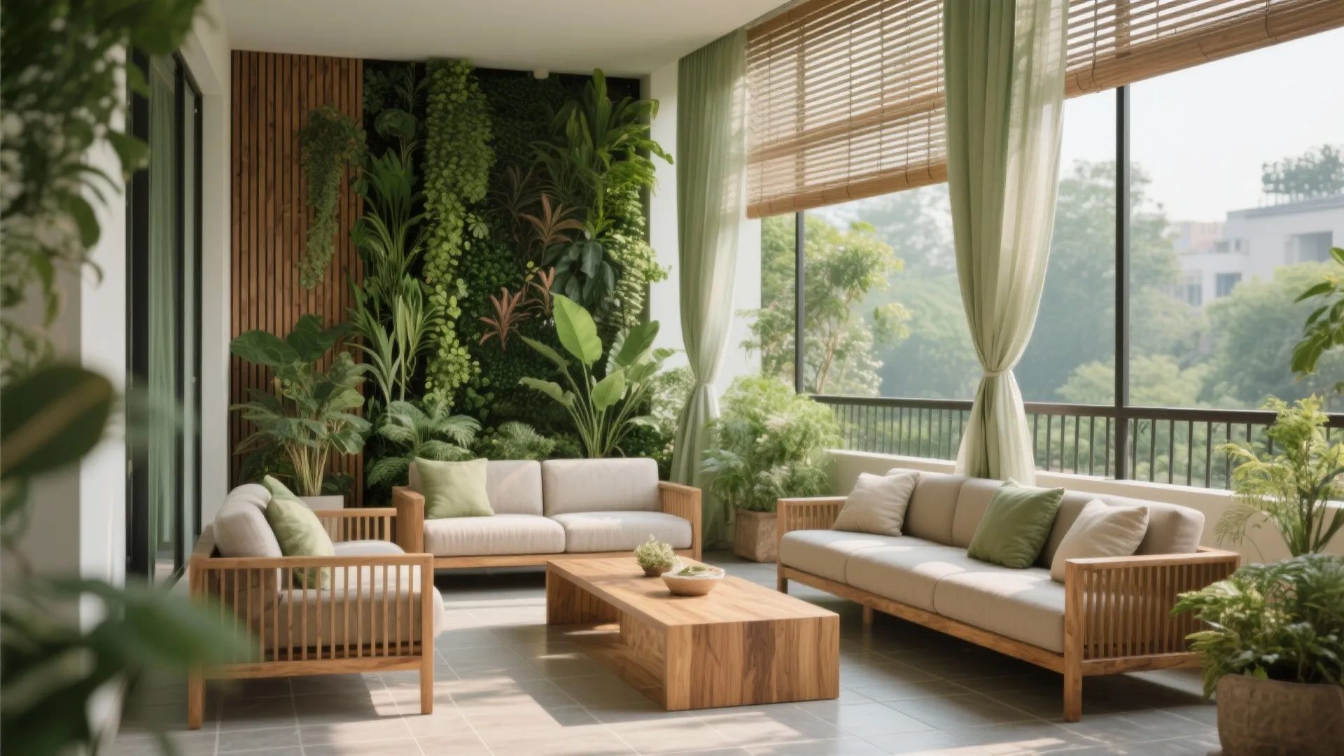 Biophilic calm tailored to Chandigarh’s climate