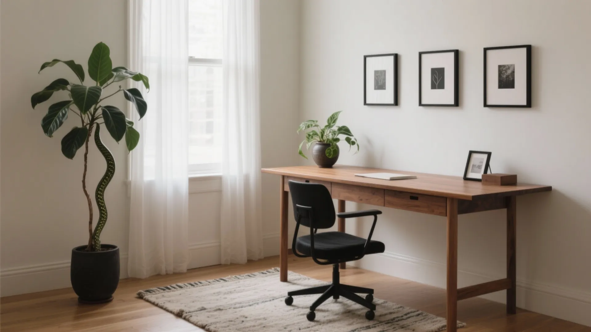 Biophilic Touches: Plants, Views, and Personal Curation