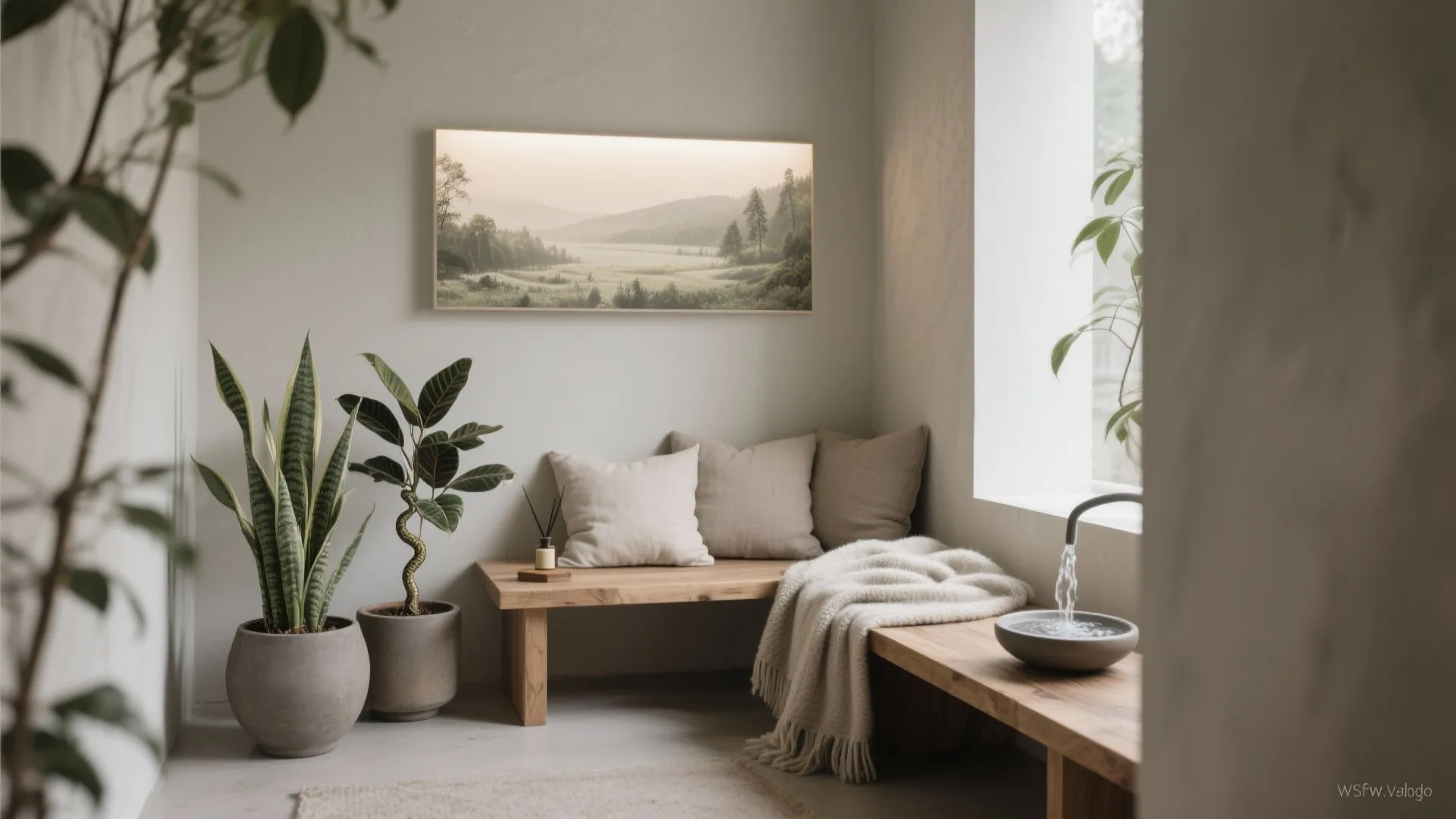 Bring in nature: biophilic calm with safe scents