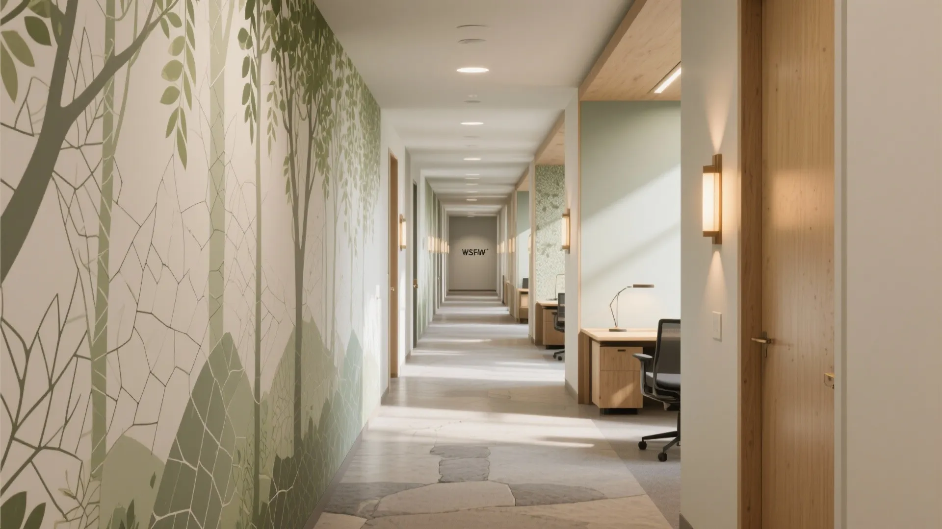 Biophilic Patterns and Nature-Inspired Decals