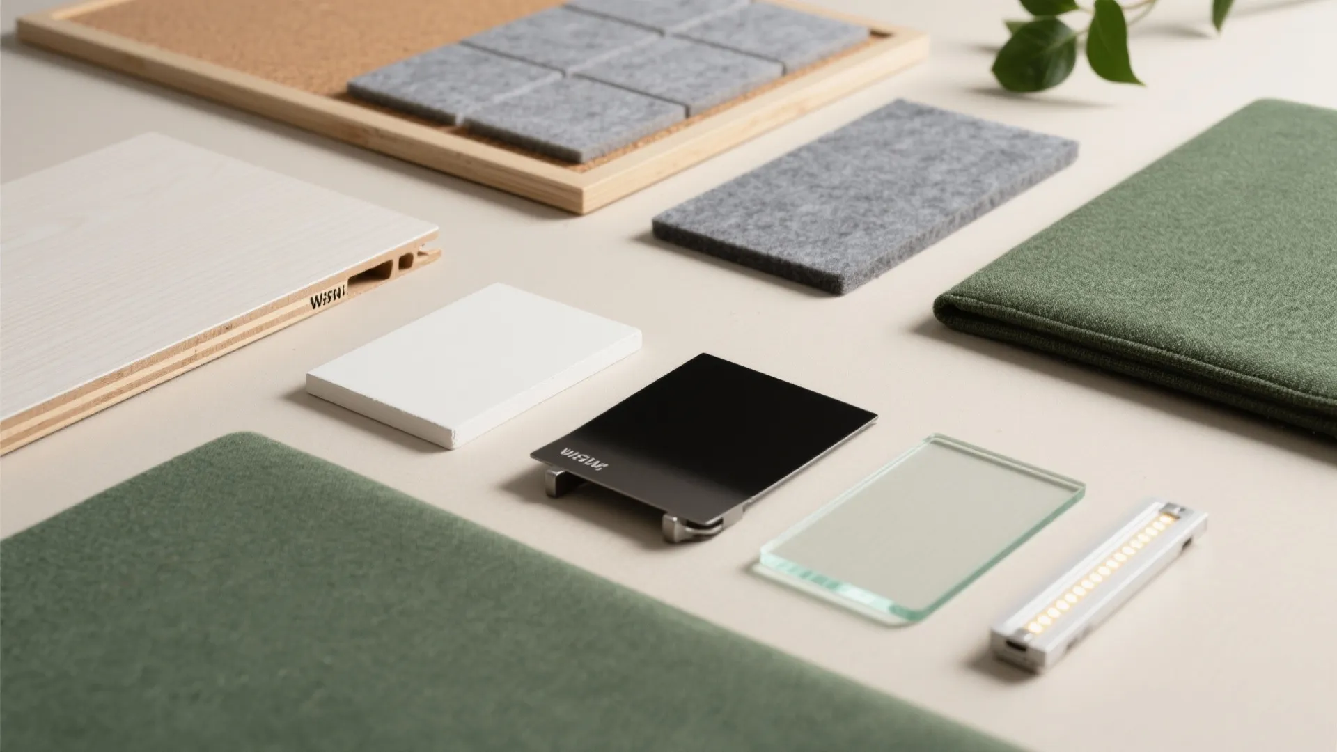 Color, materials, and biophilic cues