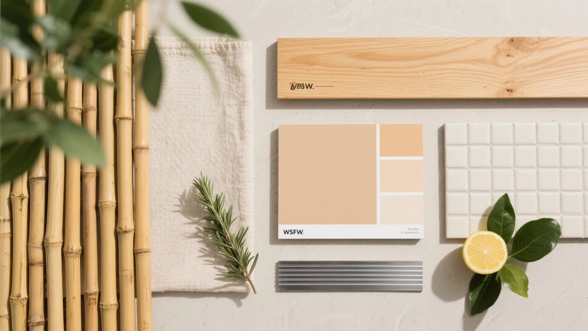 Natural materials and biophilic touches