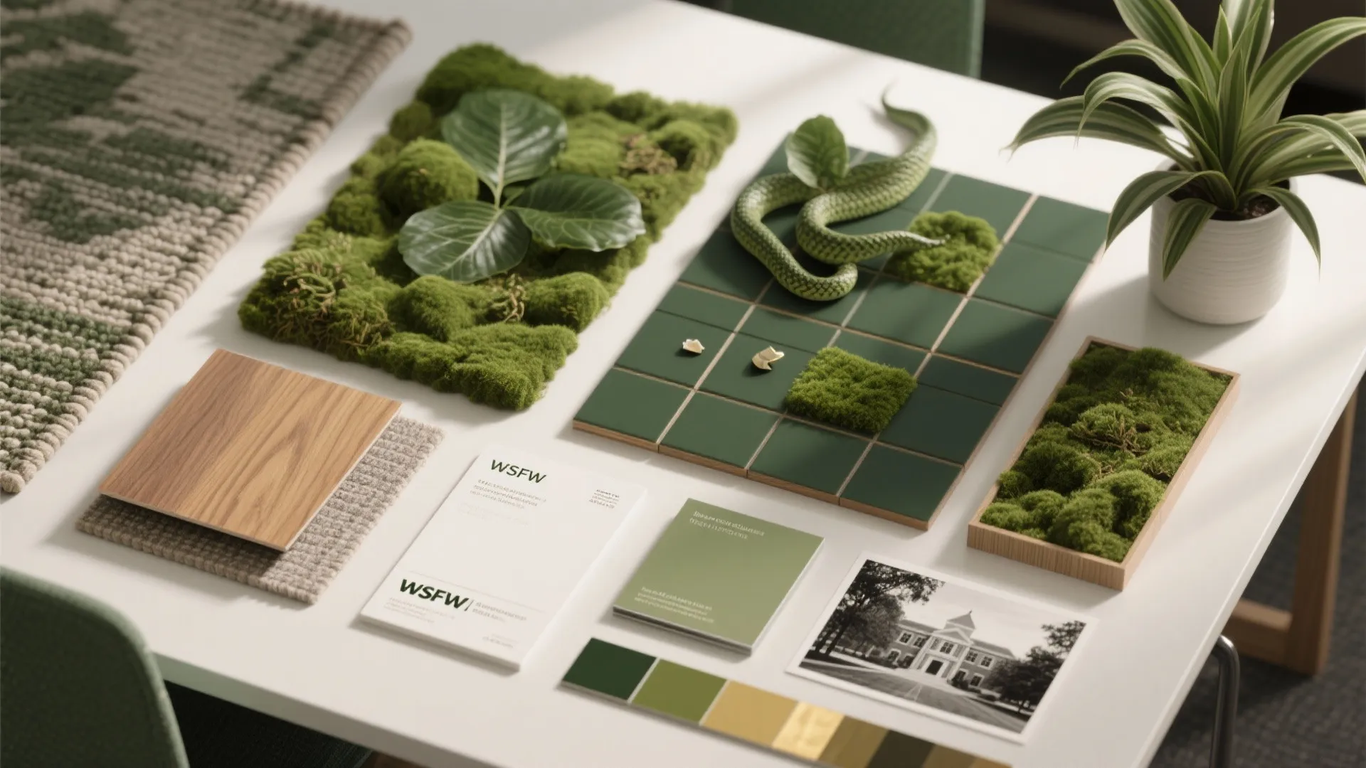 Biophilic touches and campus identity