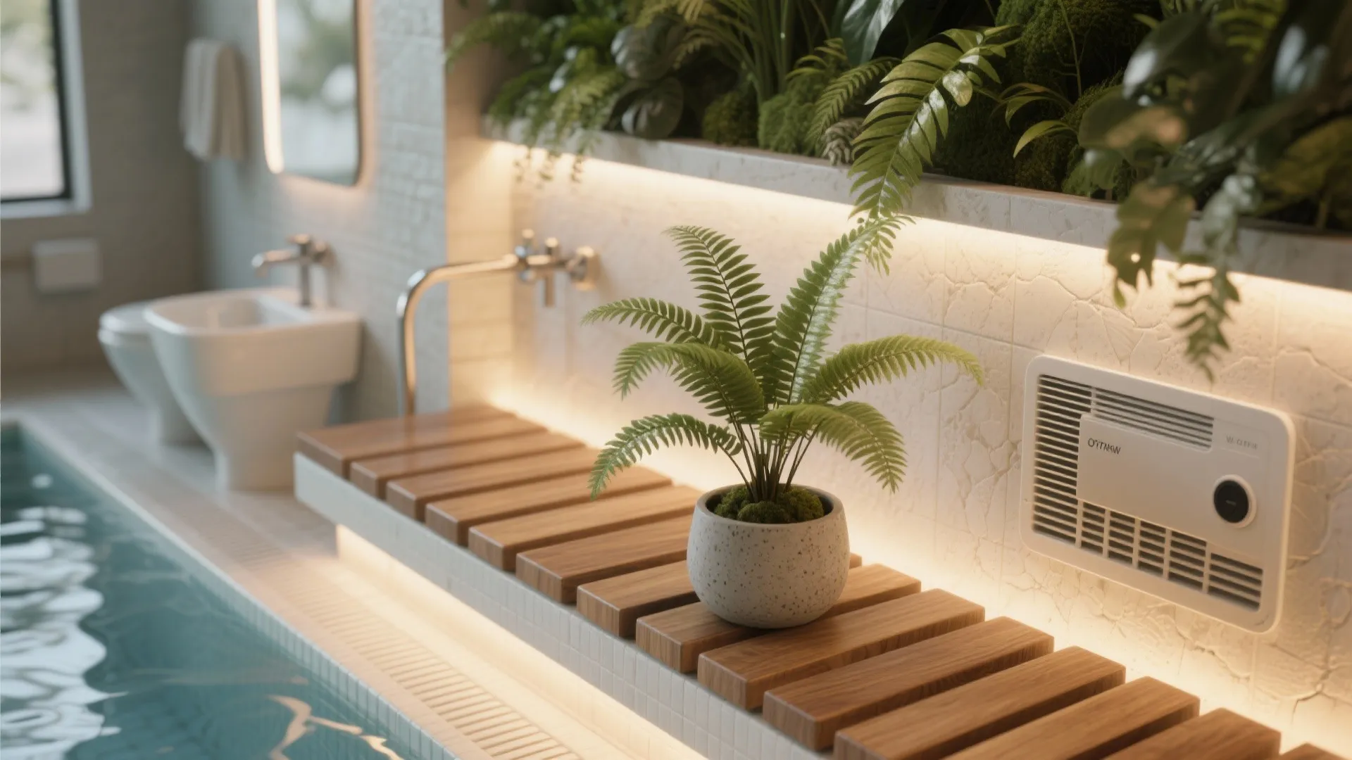 5. Biophilic touches and smart humidity control