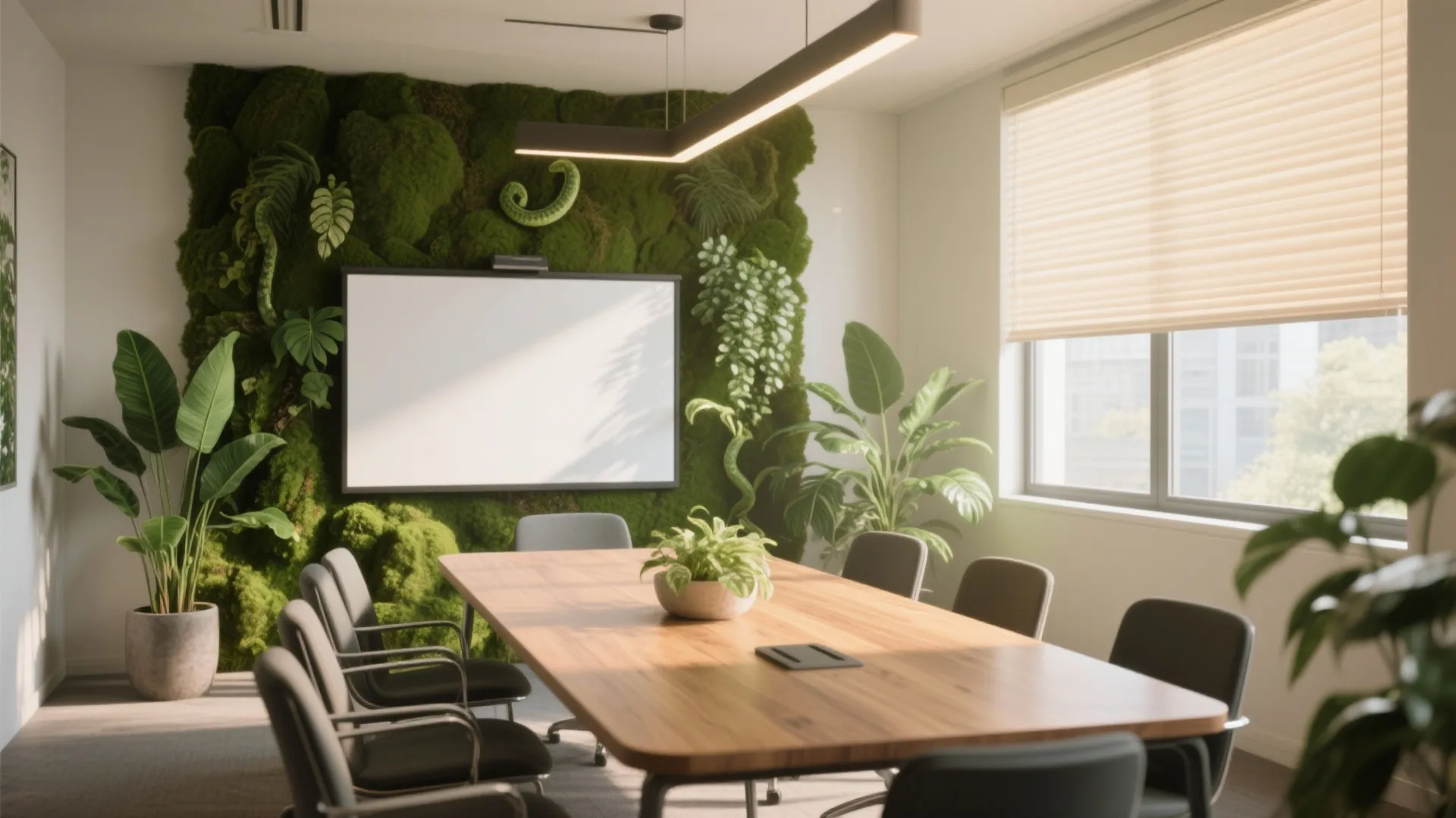 Biophilic Meeting Spaces with Natural Light