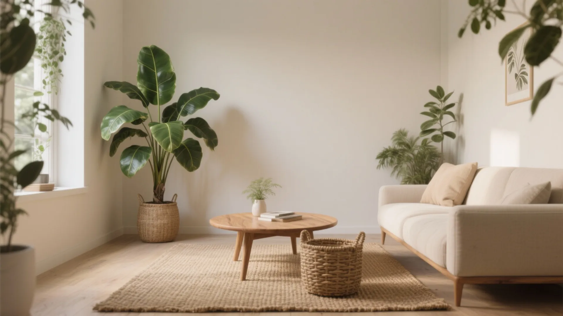 5) Biophilic touches and natural materials