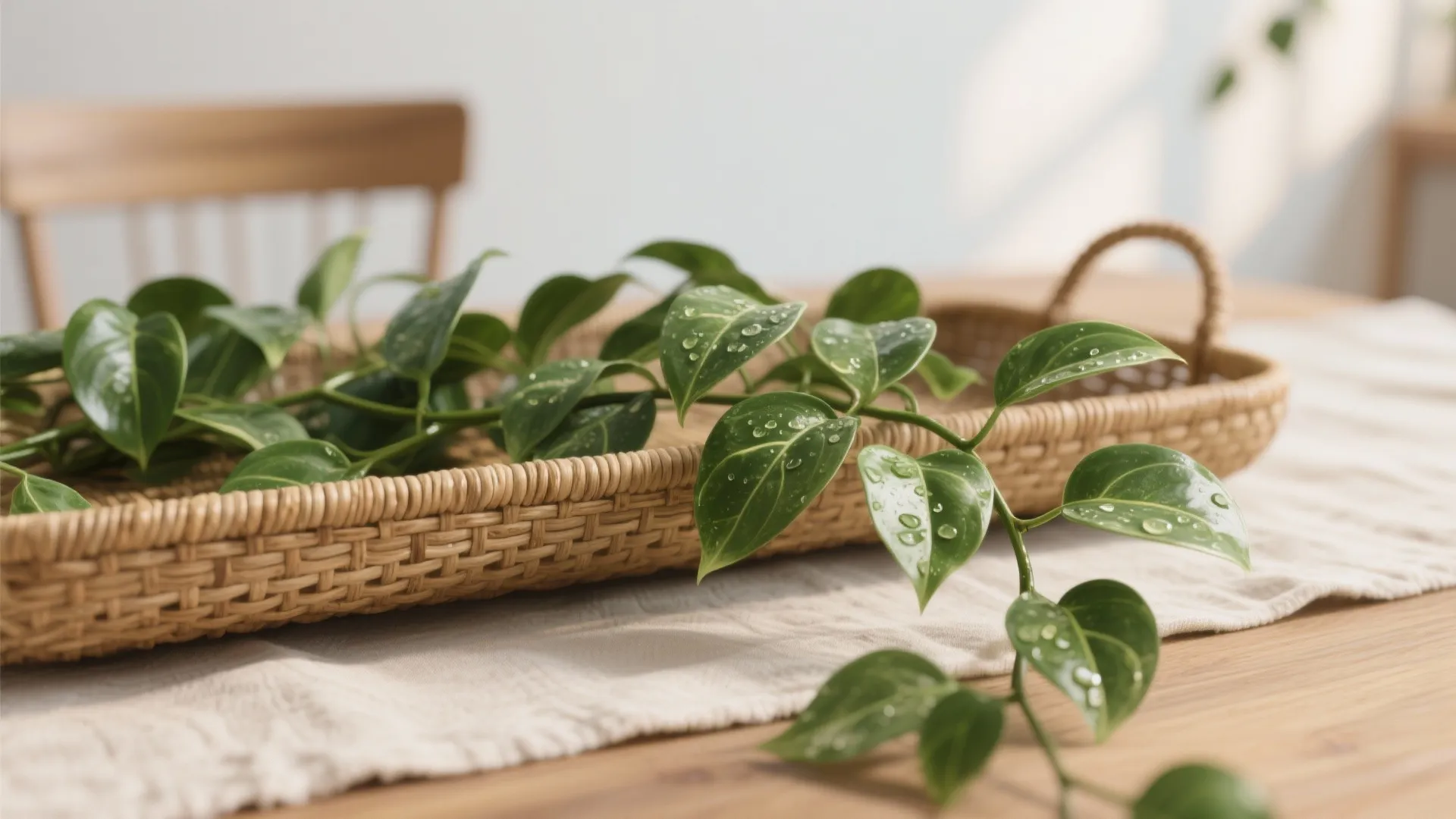 Biophilic Cute: Plants, Prints, and Natural Materials