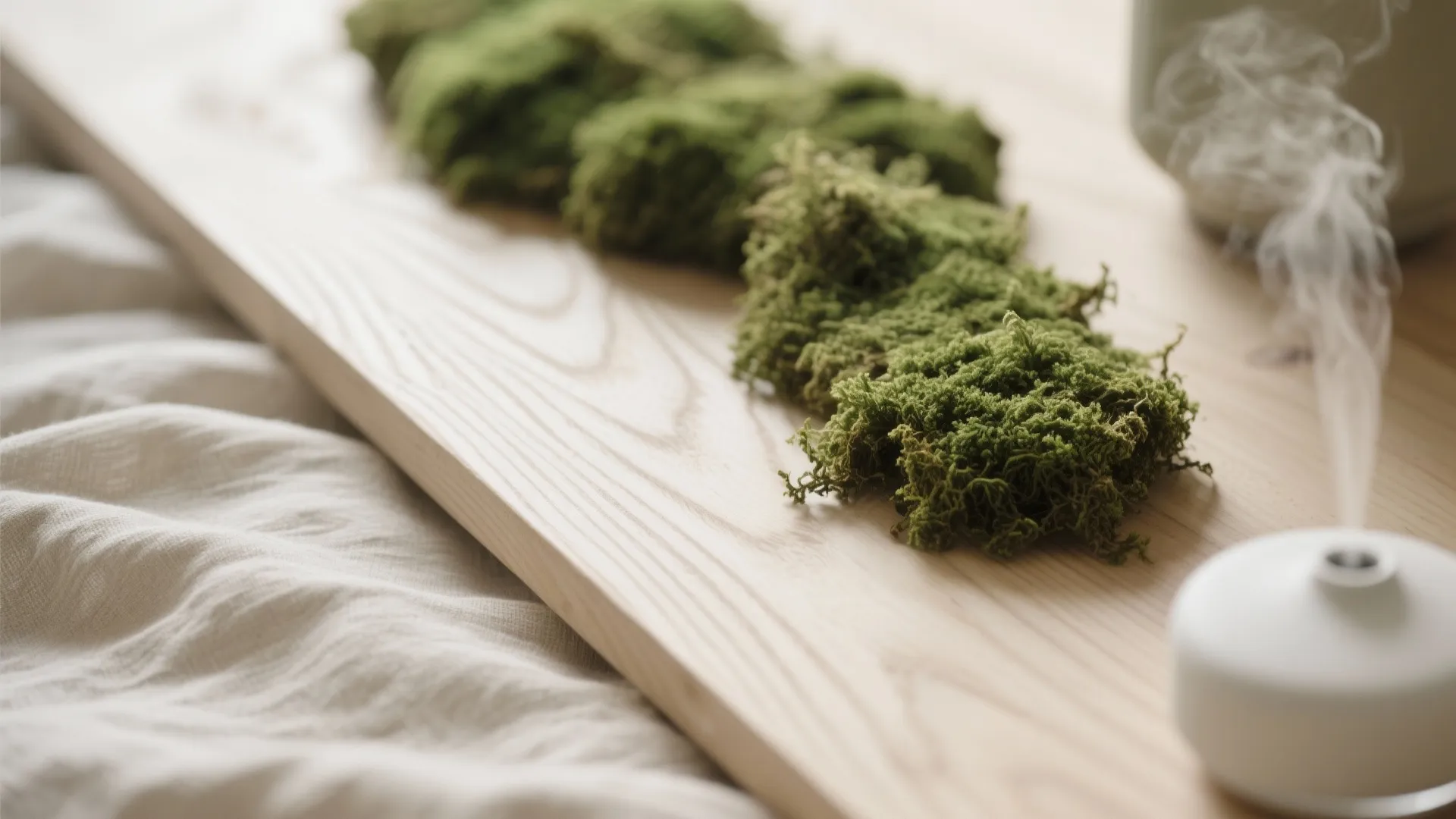 Biophilic Calm: Wood, Texture, Plants & Gentle Scent