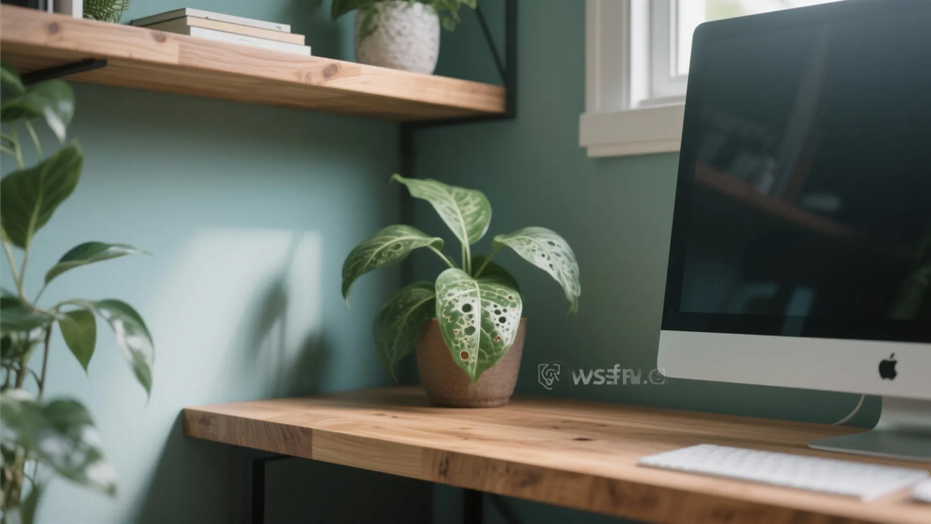 5) Biophilic touches and color psychology that nudge focus