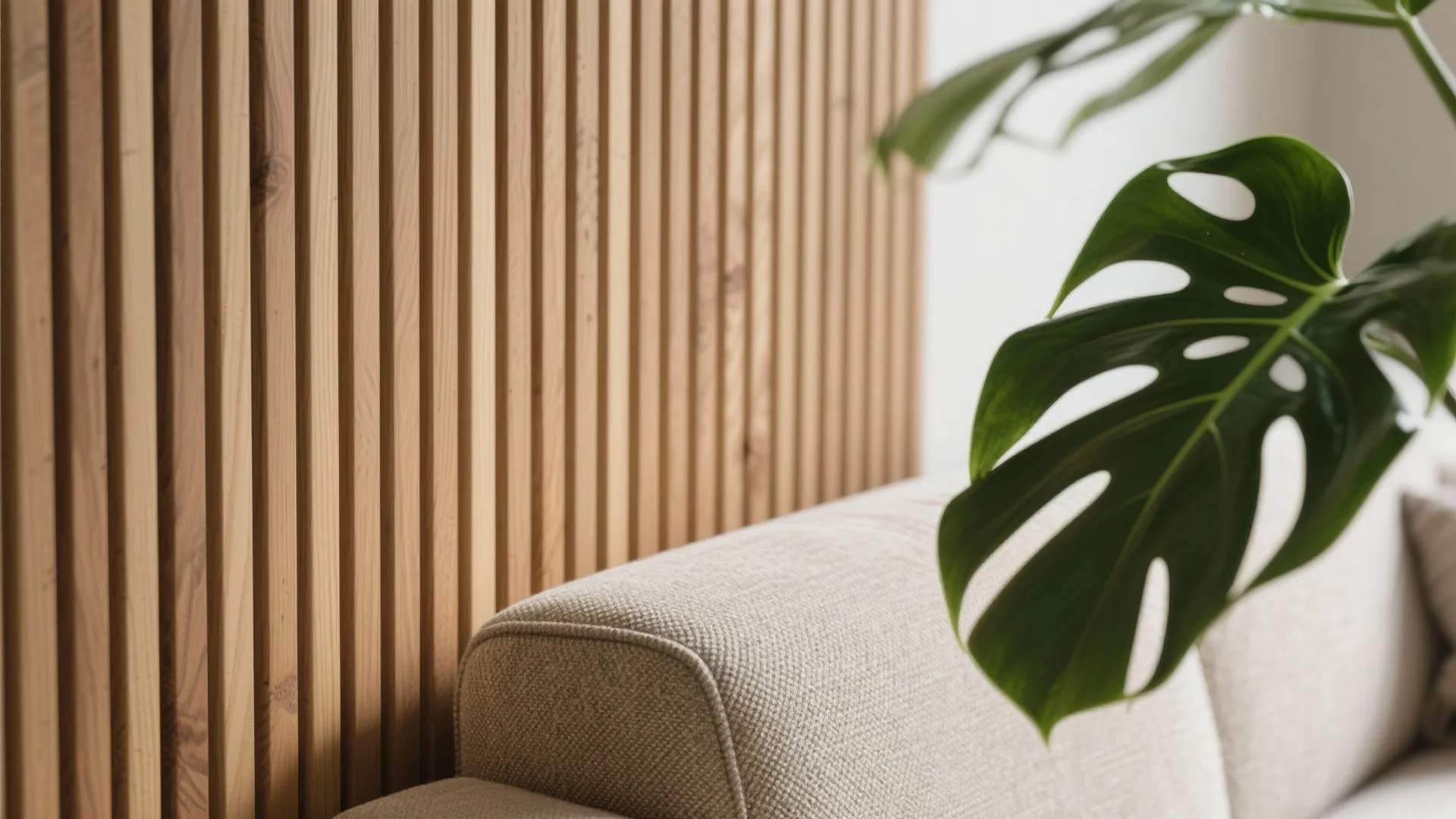 Warm materials and biophilic cues for comfort