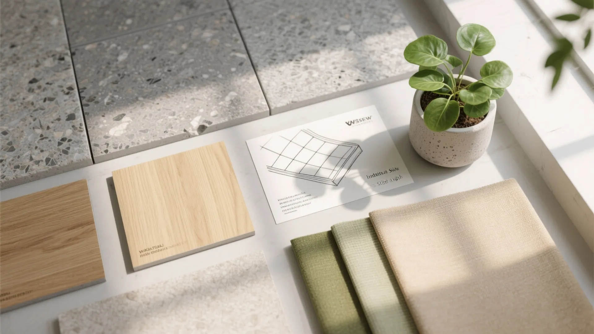 Calm Biophilic Commons with Kolkata Light