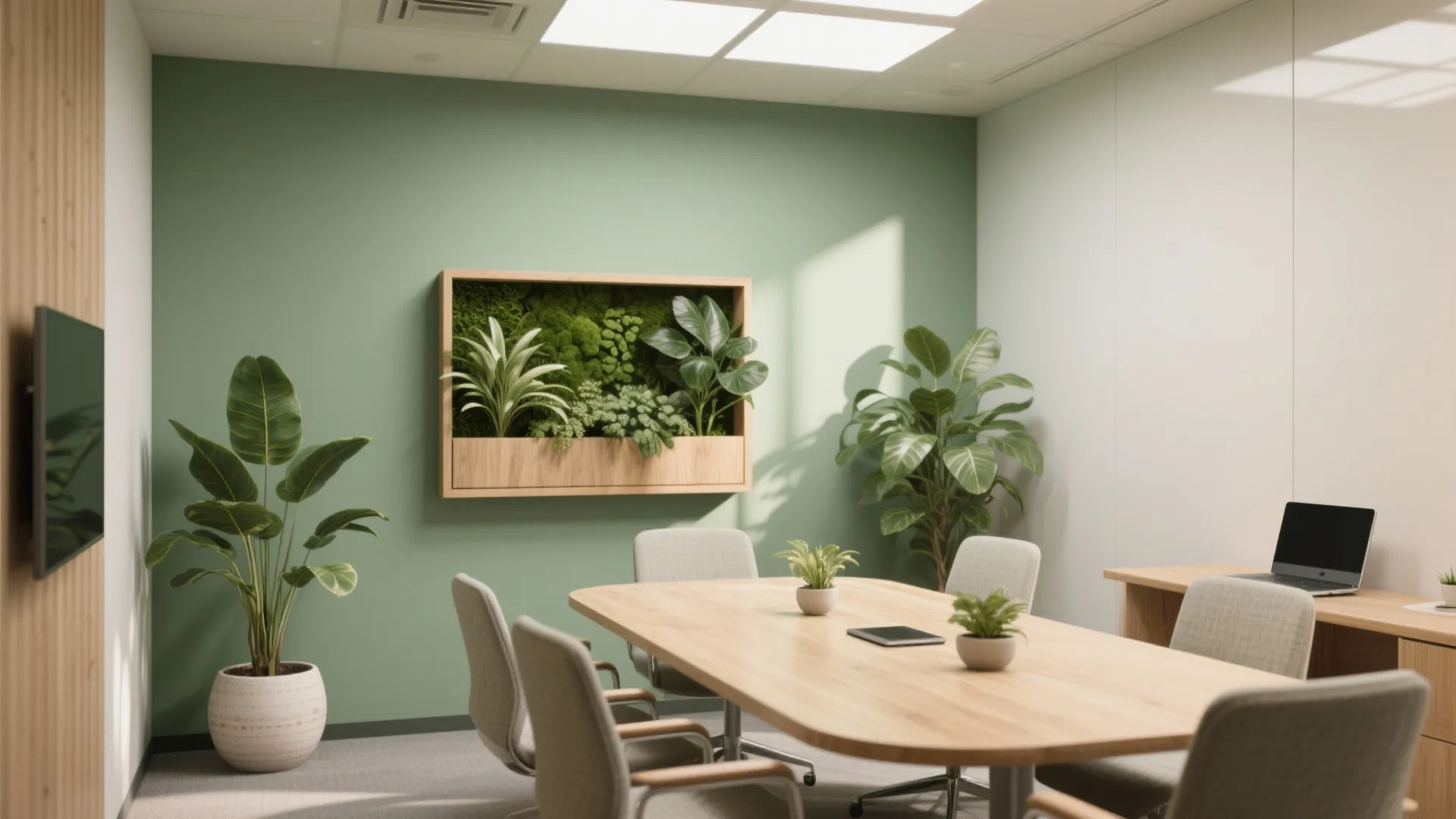 Biophilic touches and color psychology