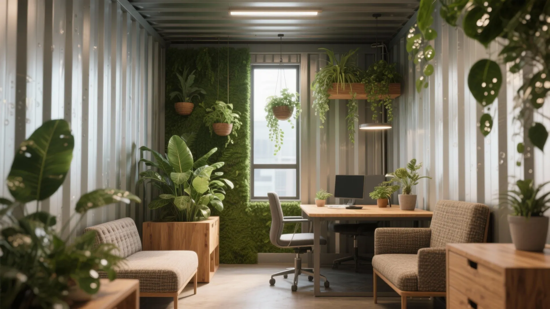 Biophilic micro-office
