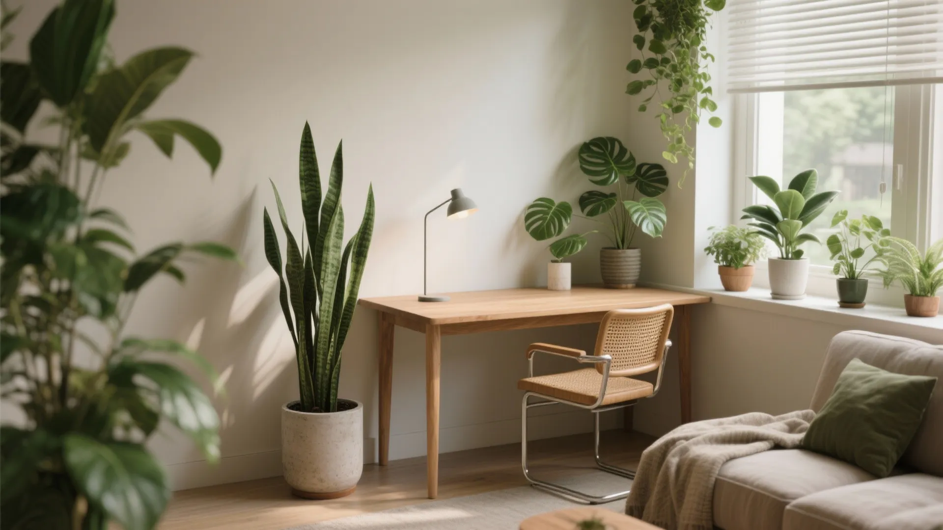 4. Biophilic Micro-Office