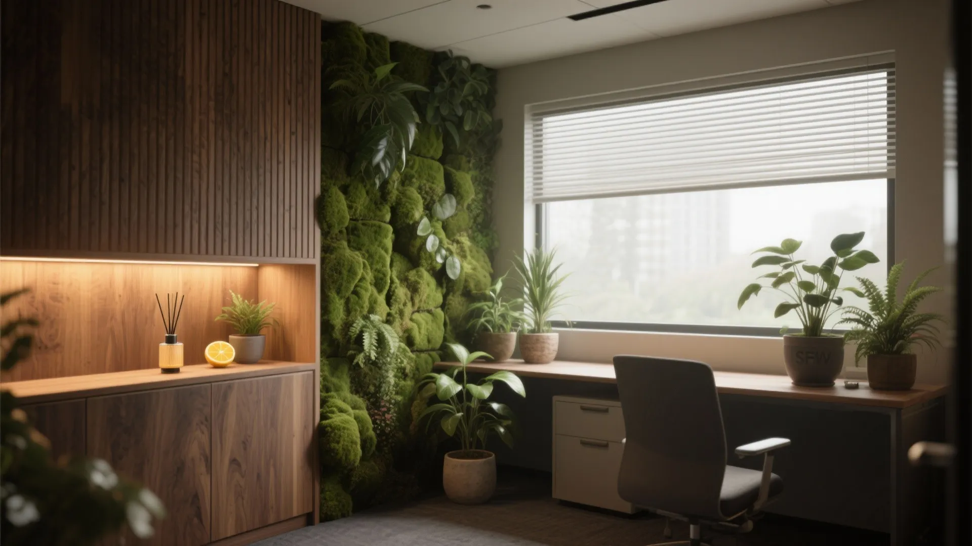 5. Introduce biophilic elements and scent