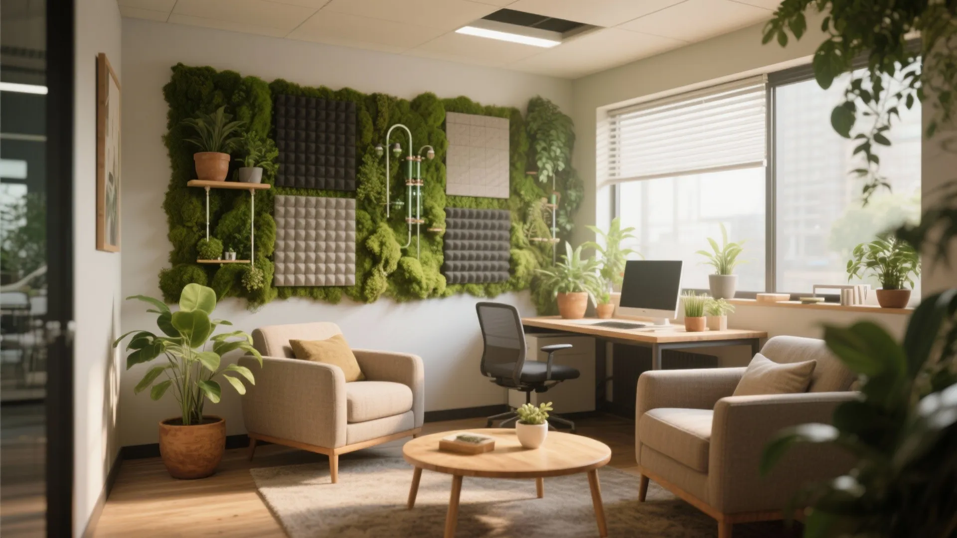 4. Plant-based air boosters and biophilic touches