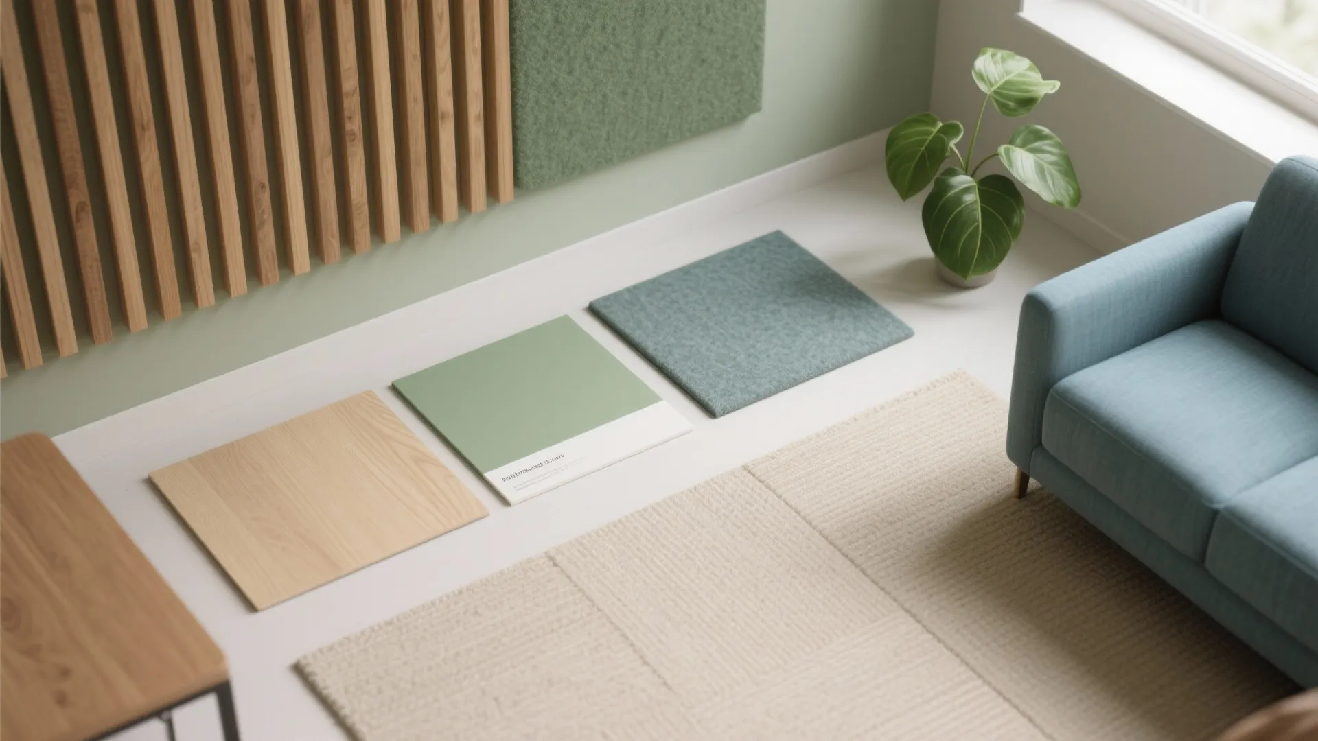 Biophilic warmth and a calming material palette