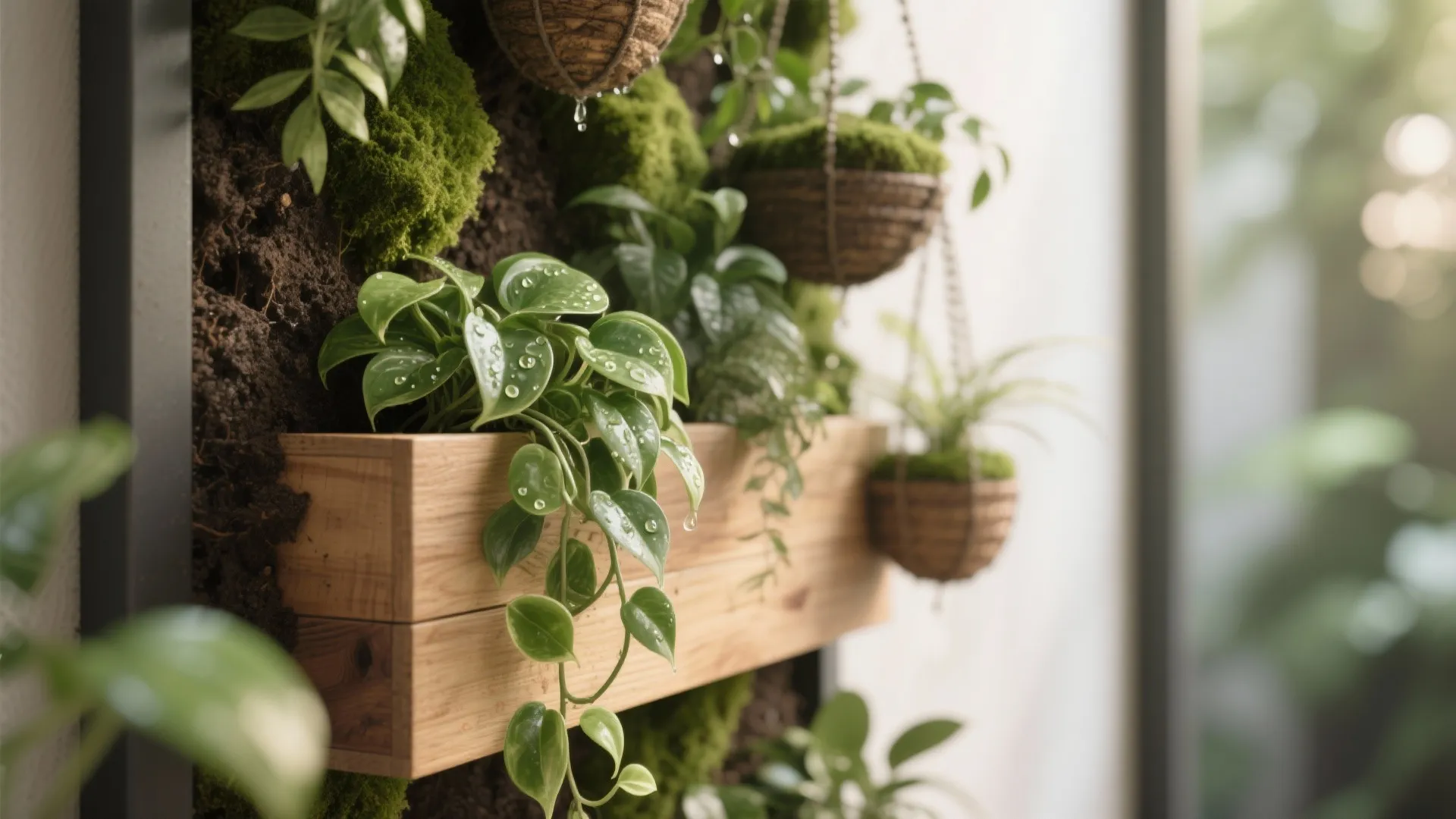 Biophilic pockets for focus and morale