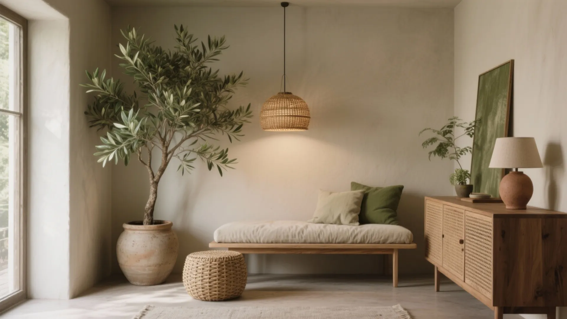 Biophilic Elements and Natural Materials