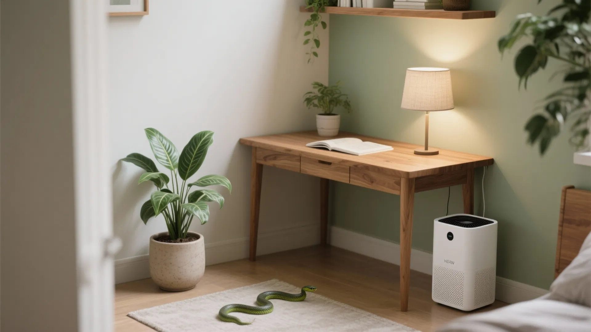 Biophilic elements and better air