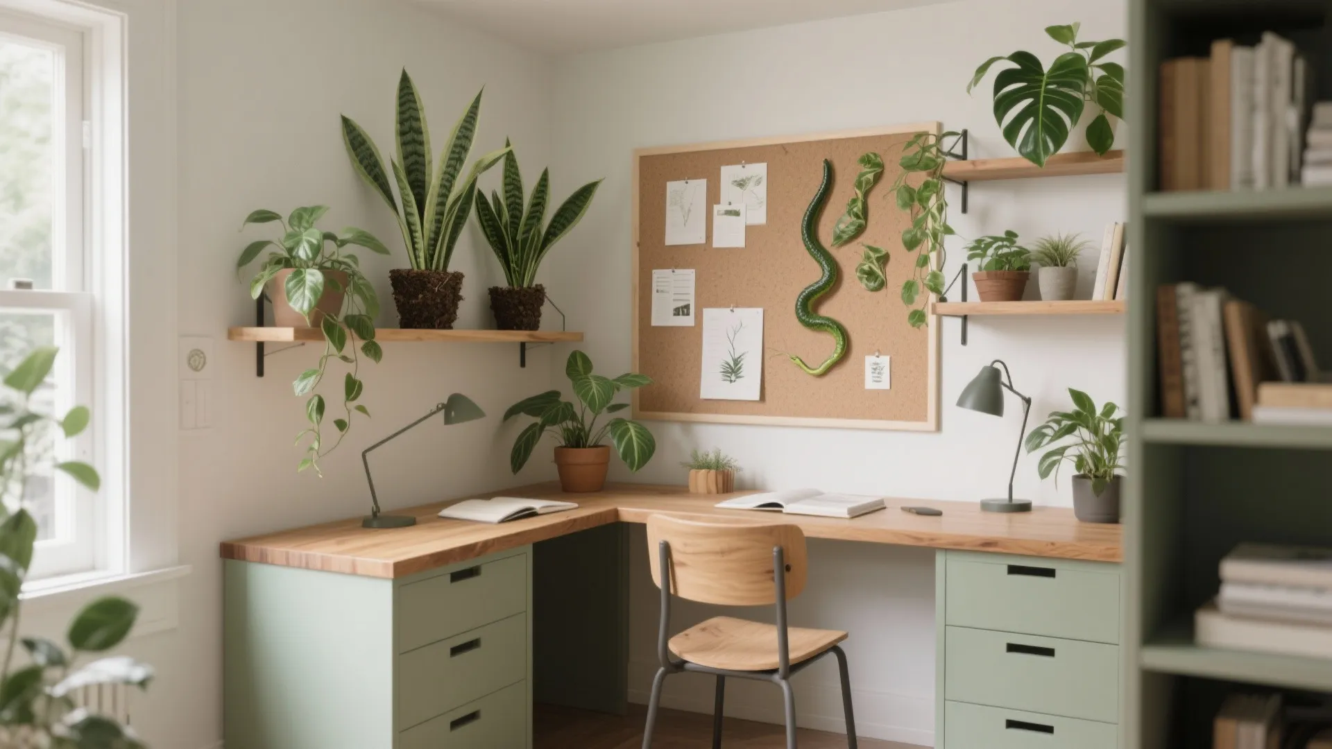 Biophilic Touches for Calm and Focus