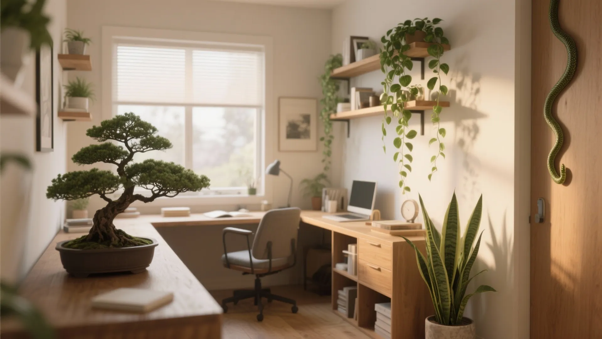 Biophilic touches to keep the mind fresh