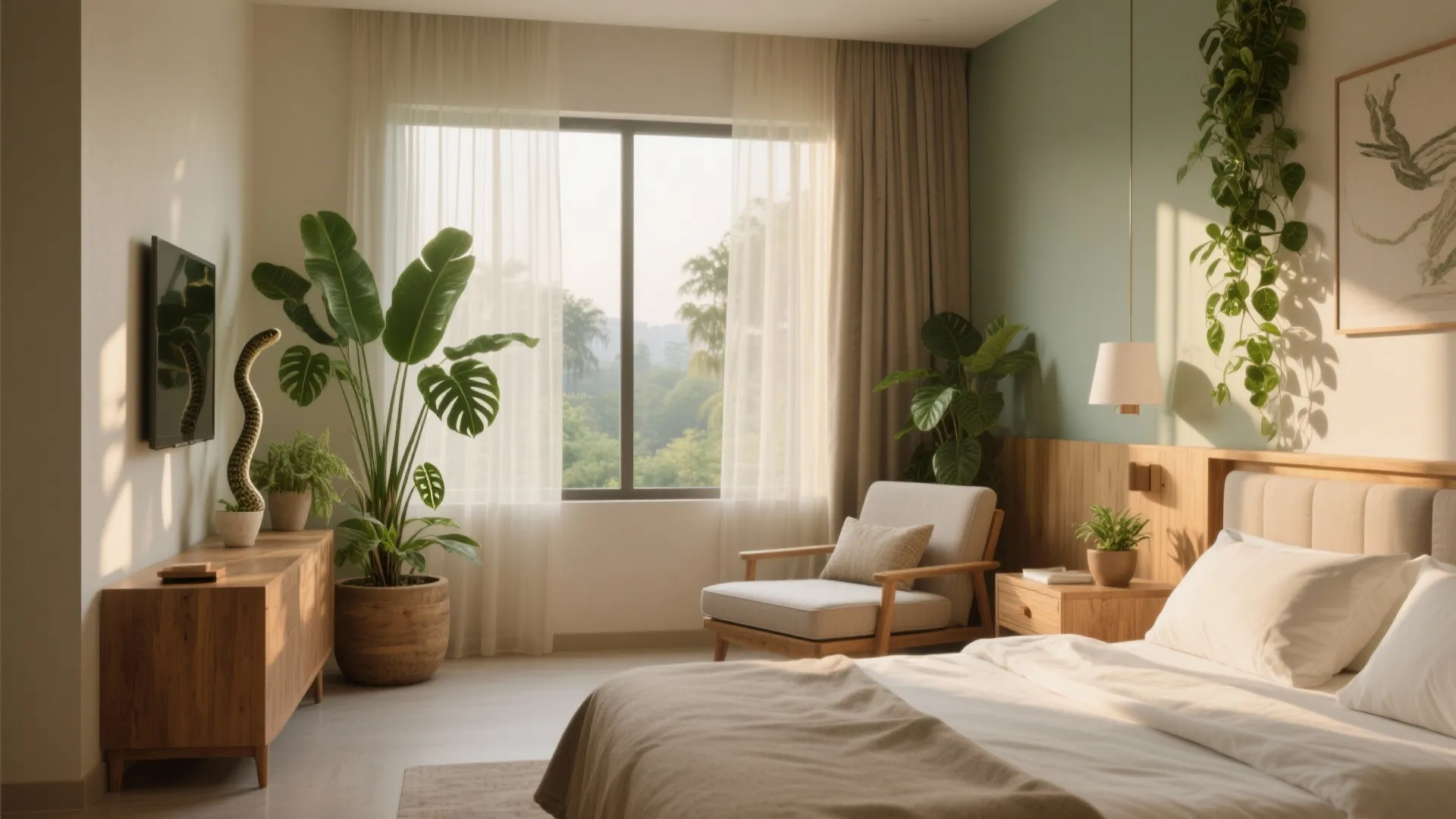 Biophilic comfort suites that soothe and orient