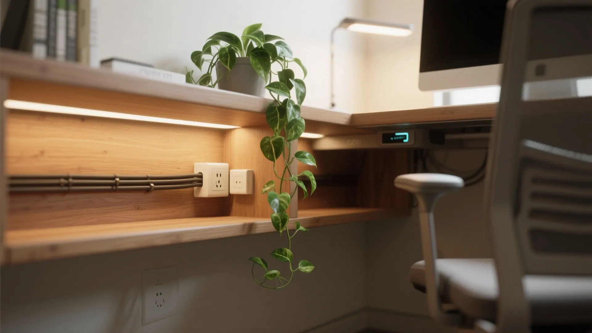 5. Biophilic touches and smart tech integration
