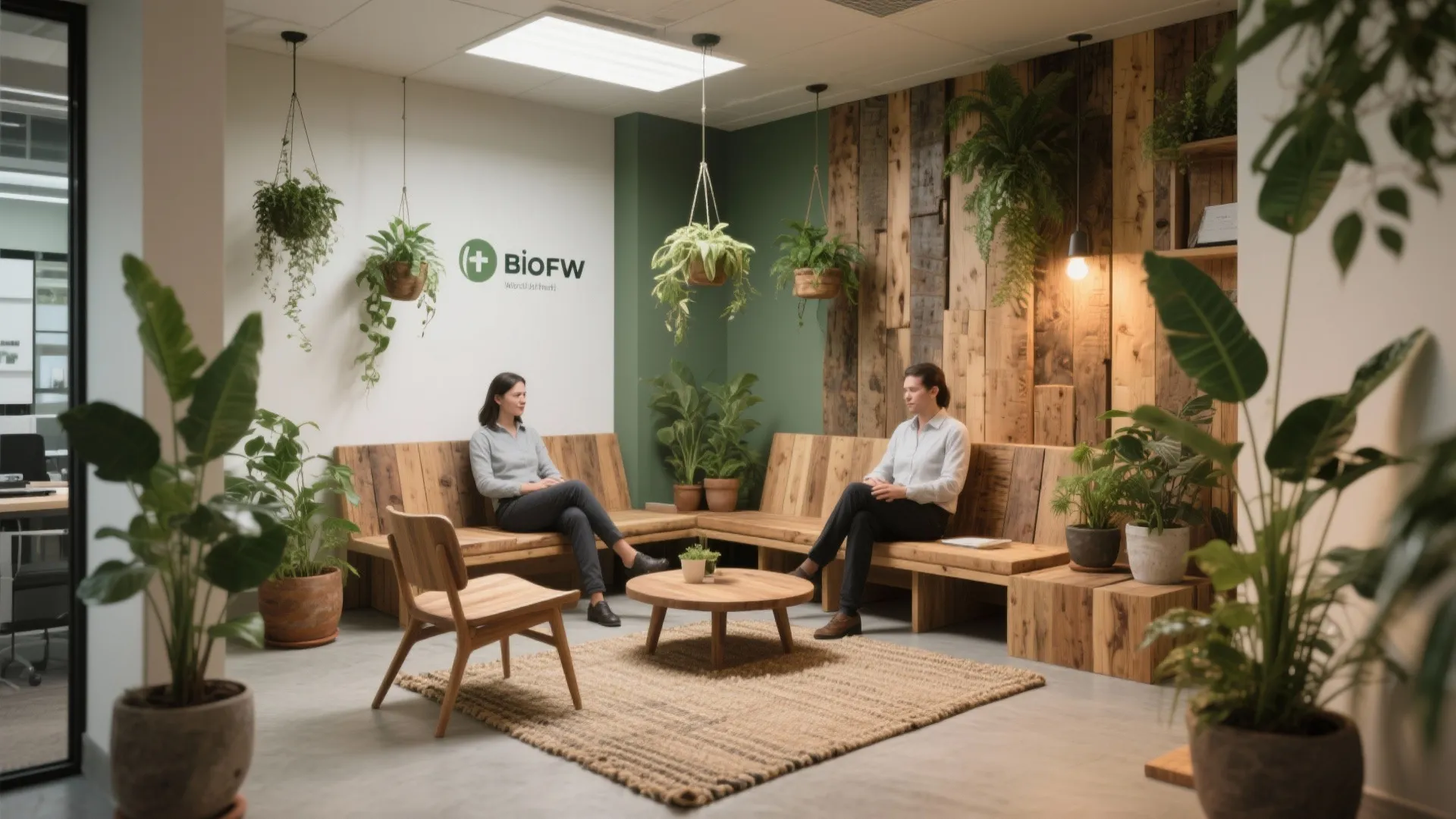 5. Biophilic Touches and Warm Materials