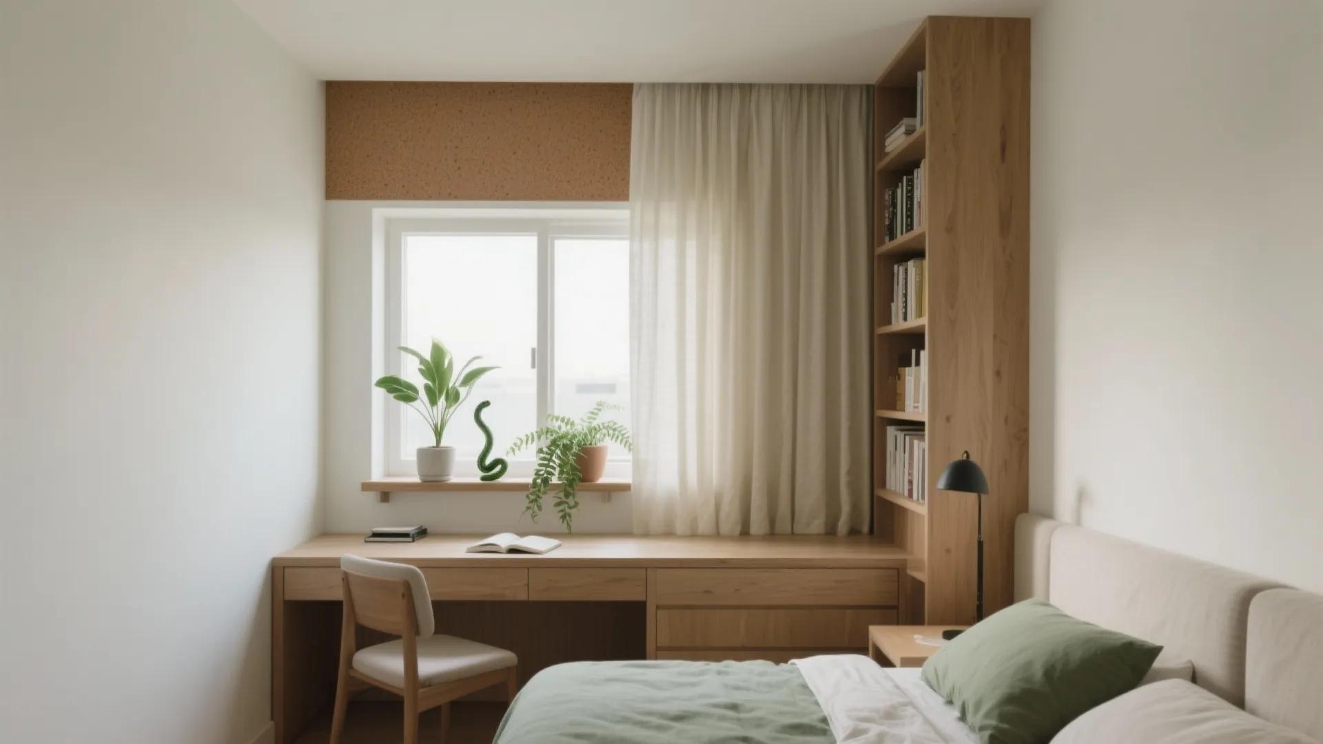 Biophilic calm and smart zoning