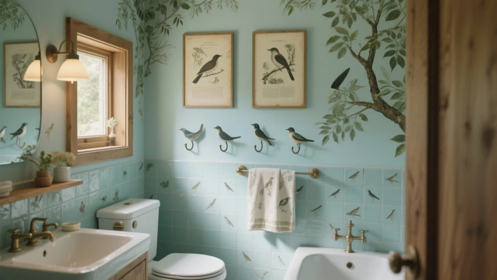5 Bird Bathroom Decor Ideas: Creative bird-themed bathroom decor tips from a designer’s real projects