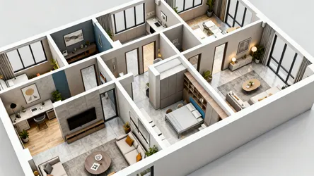 How to Optimize a Bird’s-Eye View Floor Plan for Better Clarity