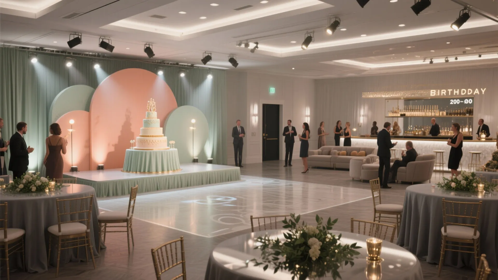 Party Hall Decoration Ideas for Birthday Celebrations