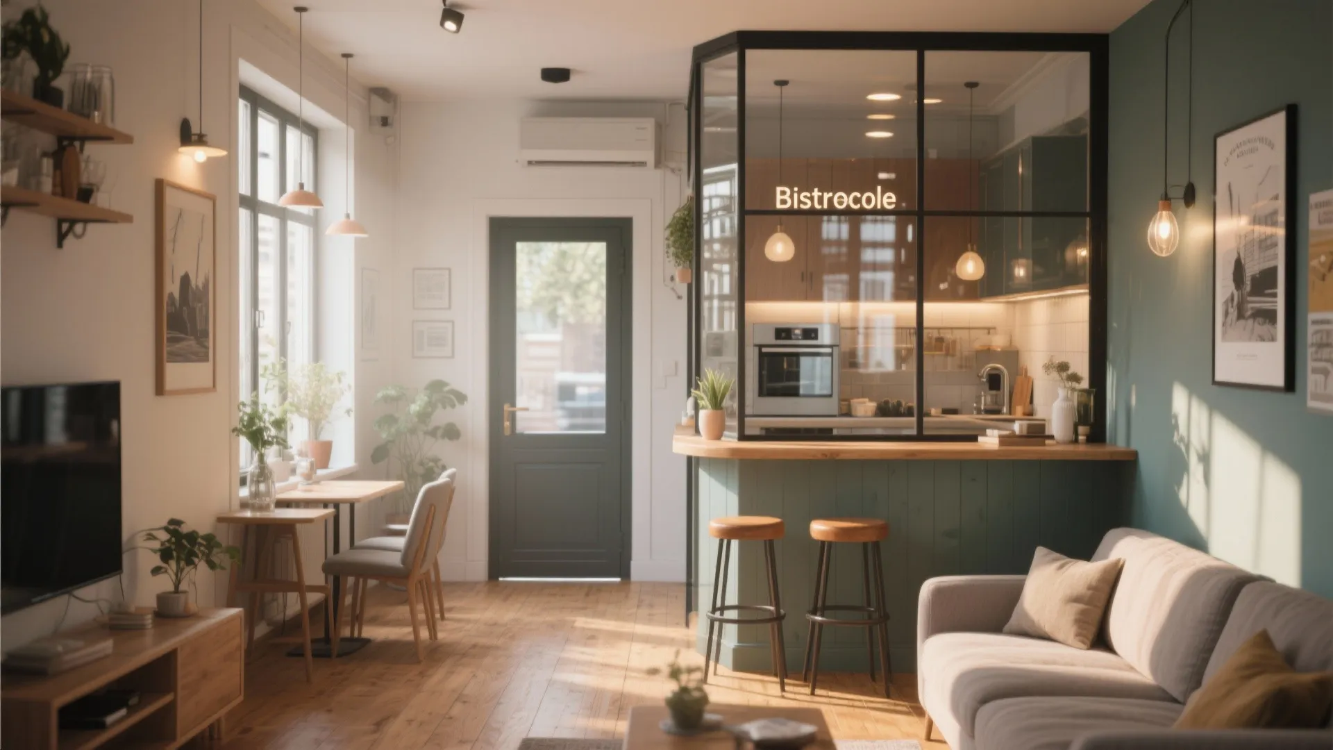 5 Small-Space Ideas for Restaurant Doors & Kitchen Layouts