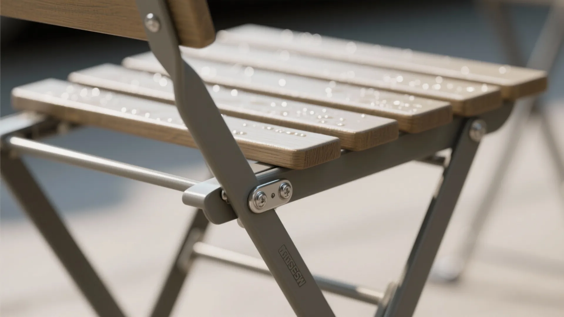 Foldable Bistro Set That Disappears When You Need Space