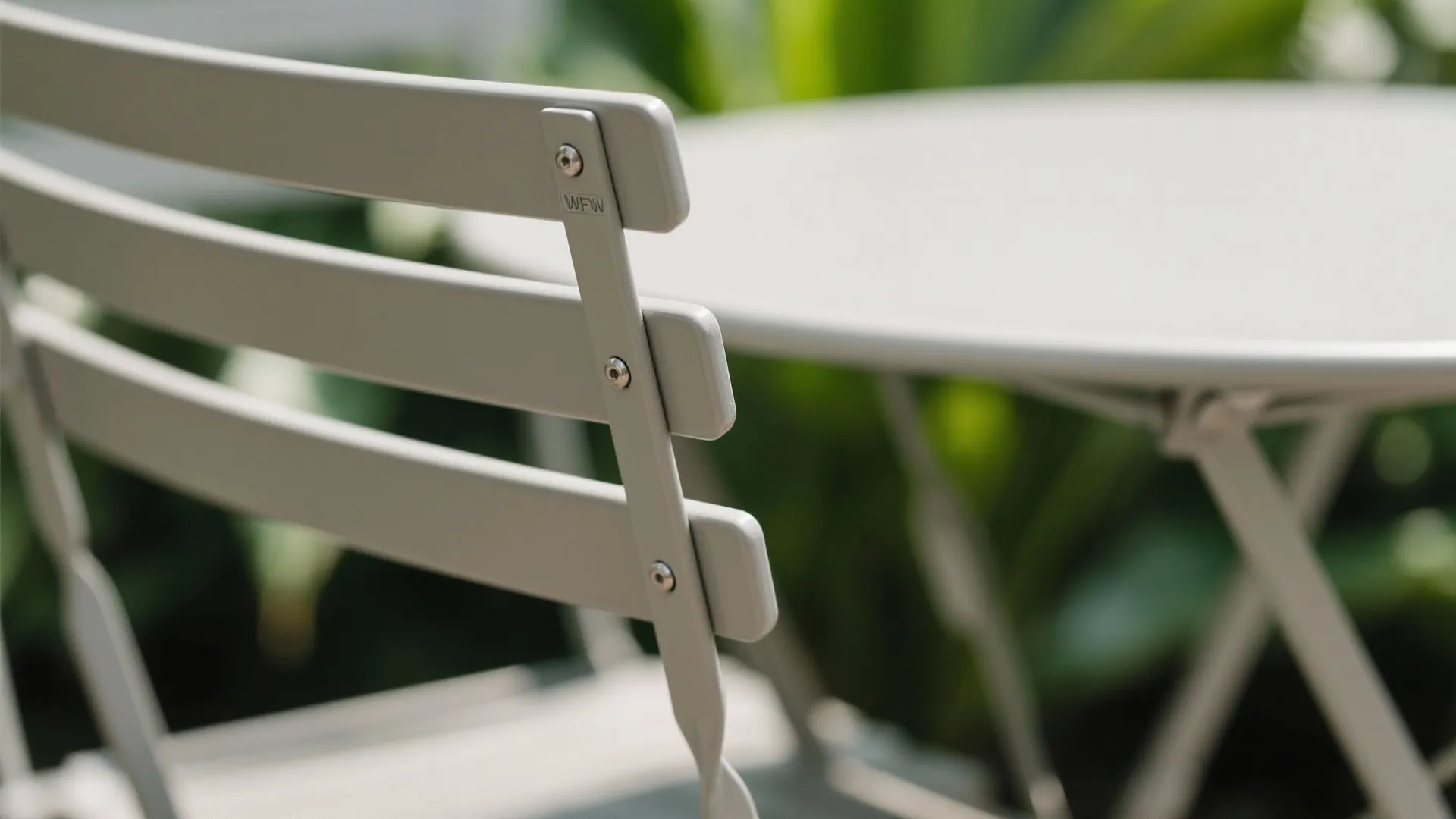 Foldable Bistro Sets That Disappear When You Need Floor Space