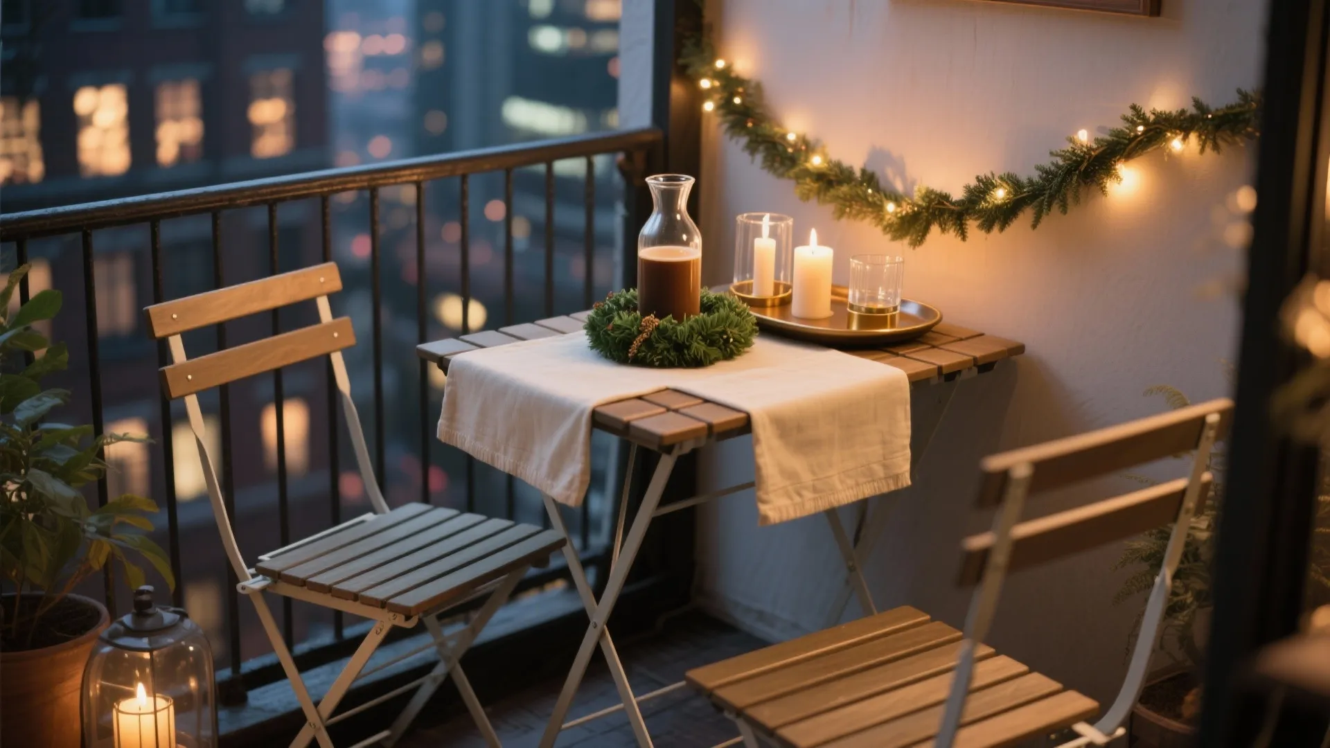 A Tiny Holiday Nook for Sips and Stories