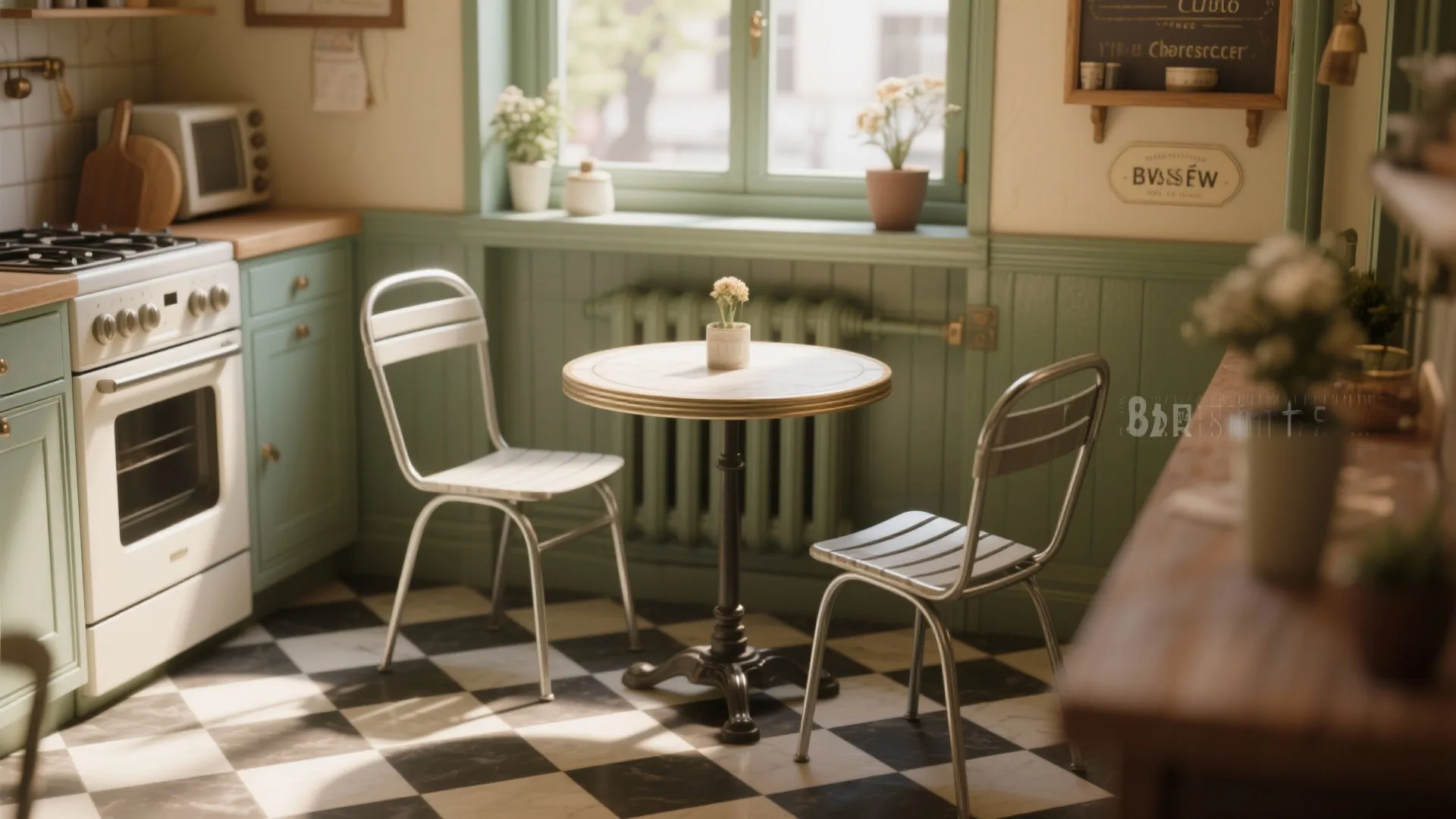 9. Embrace Bistro-Style Seating