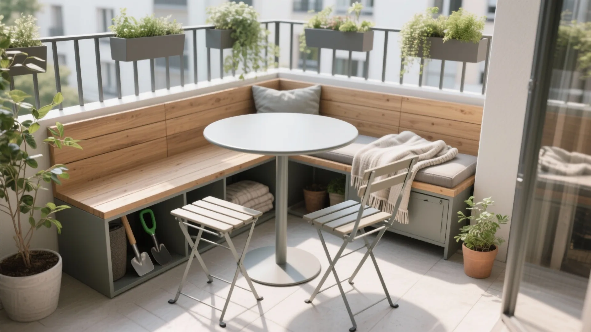 Modular Bistro Sets with Hidden Storage