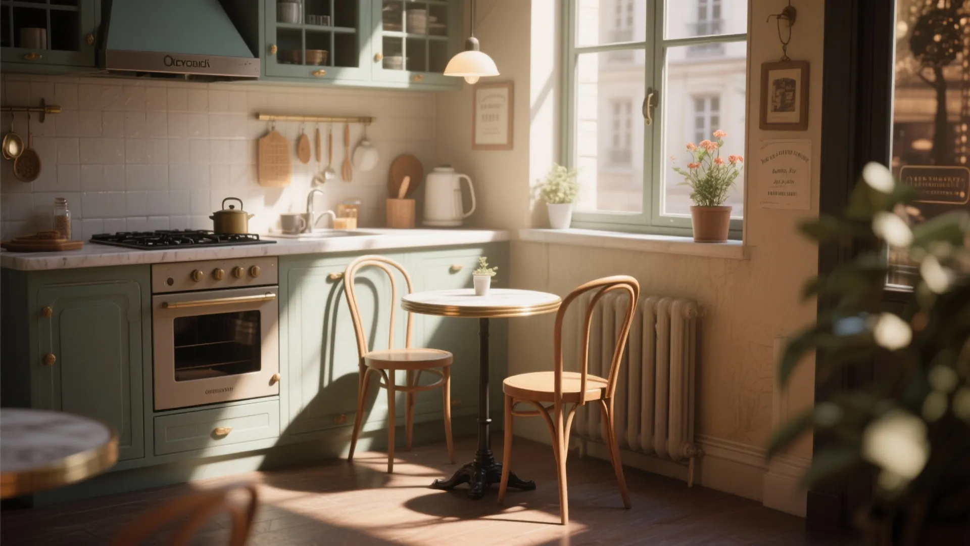 4. Bistro-Style Charm