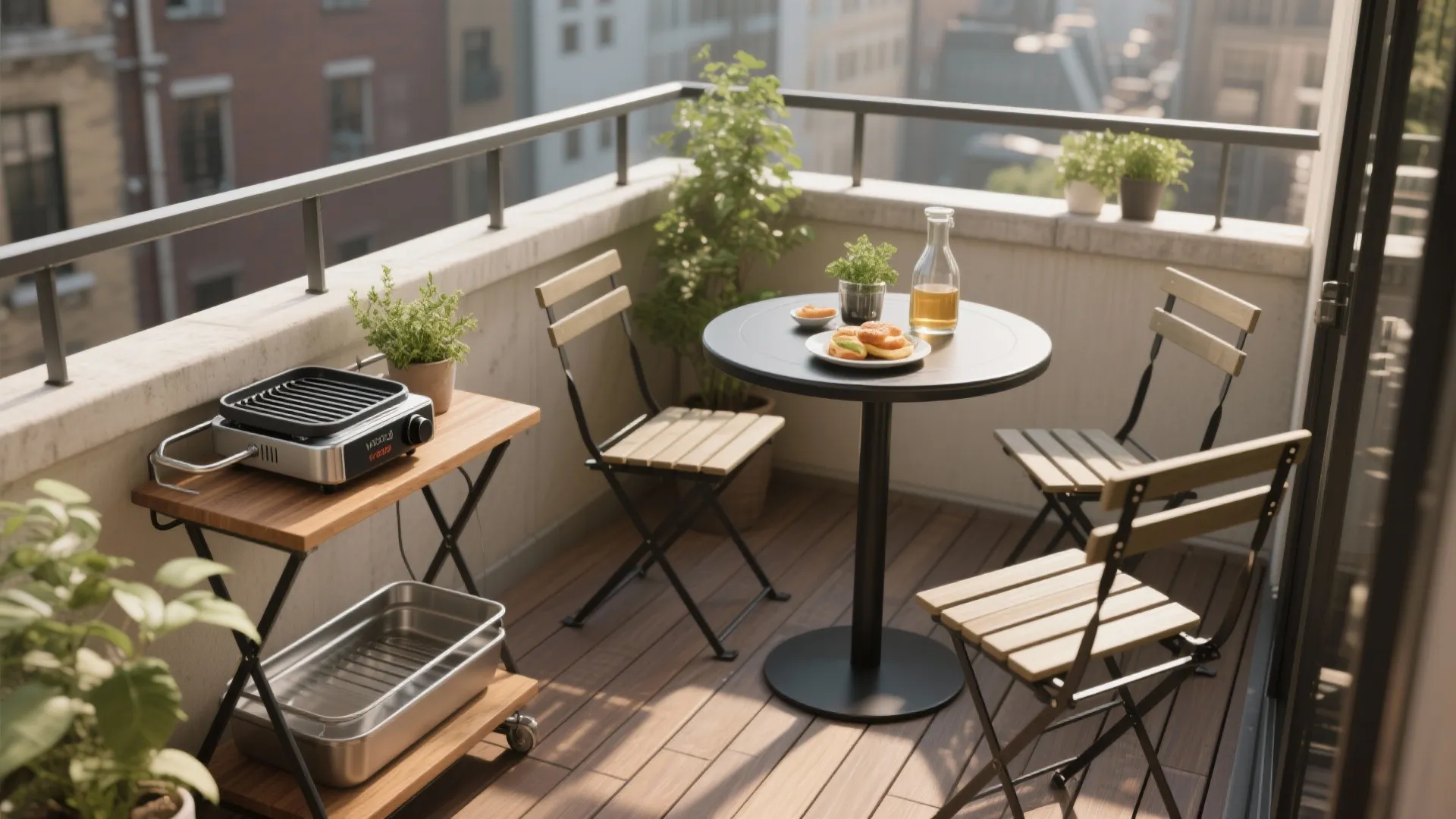 Micro Dining and a Tiny Cooking Zone