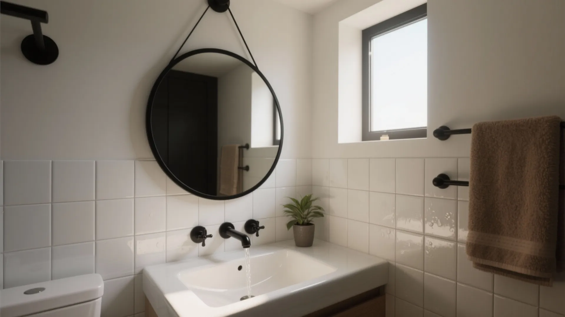 3. Introduce a single dark accent