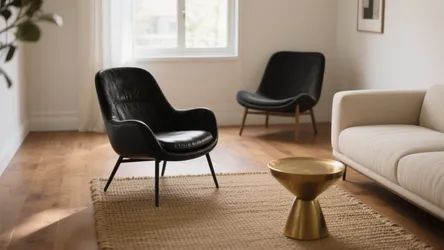 5 Black Accent Chair Ideas for Living Rooms
