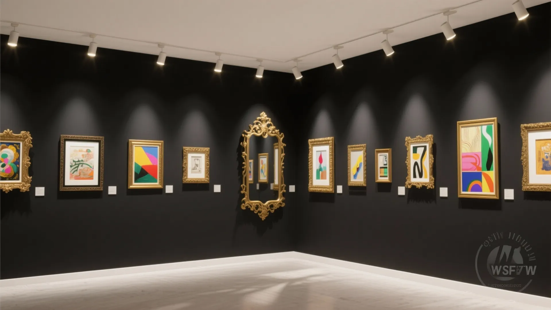 4. Use Black as an Artful Backdrop