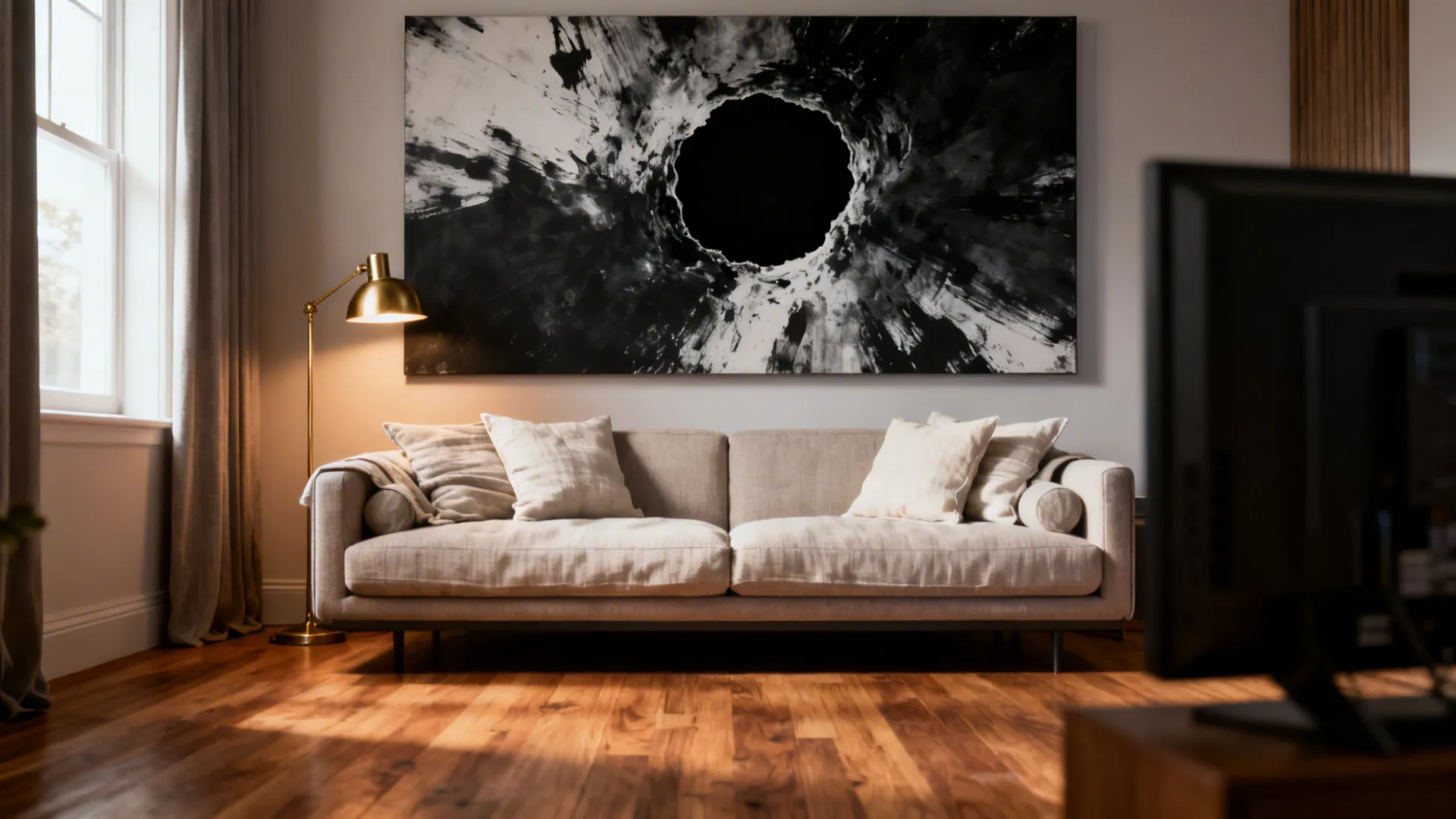 5 Bold Black Wall Art Ideas for Living Rooms