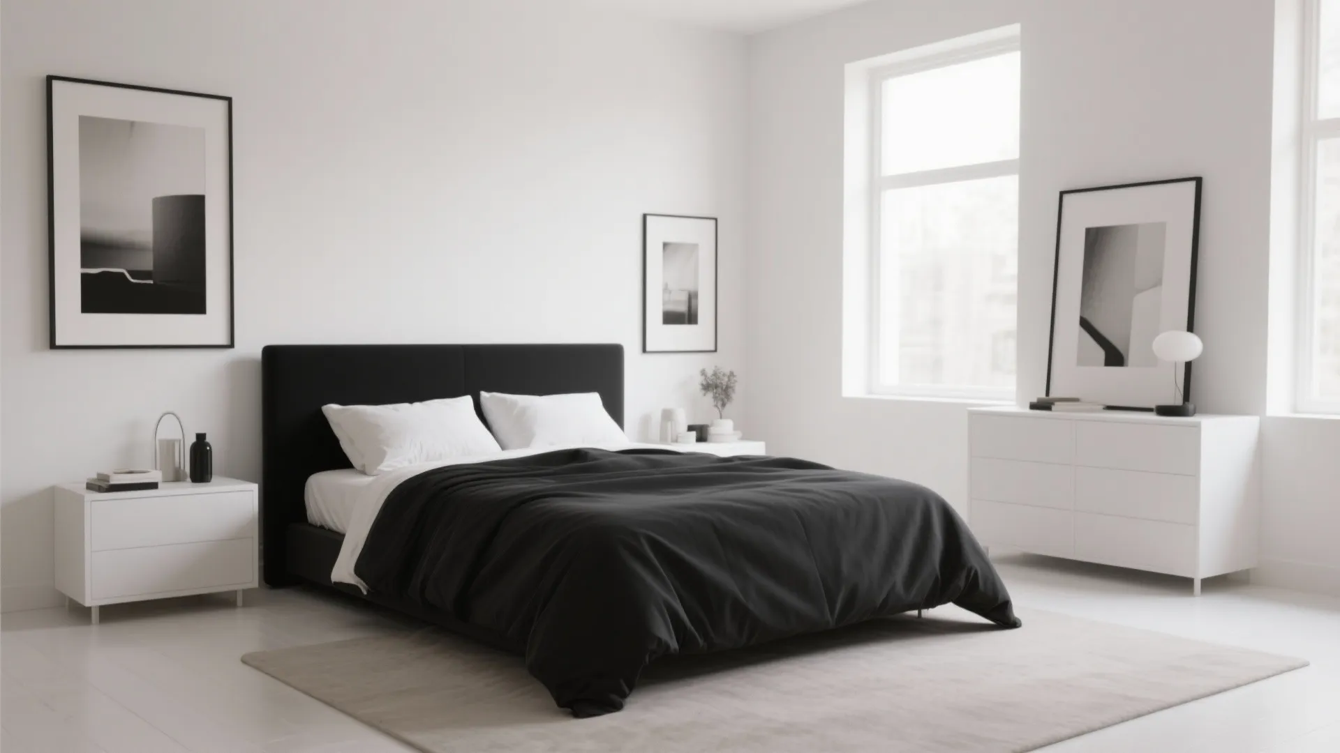 4. Use black as a punctuation in monochrome schemes