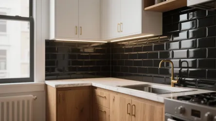 Black Kitchen Backsplash Tile: 5 Bold Ideas