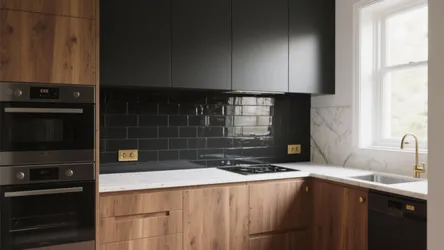 Kitchen Backsplash Ideas — 5 Stylish Black Looks
