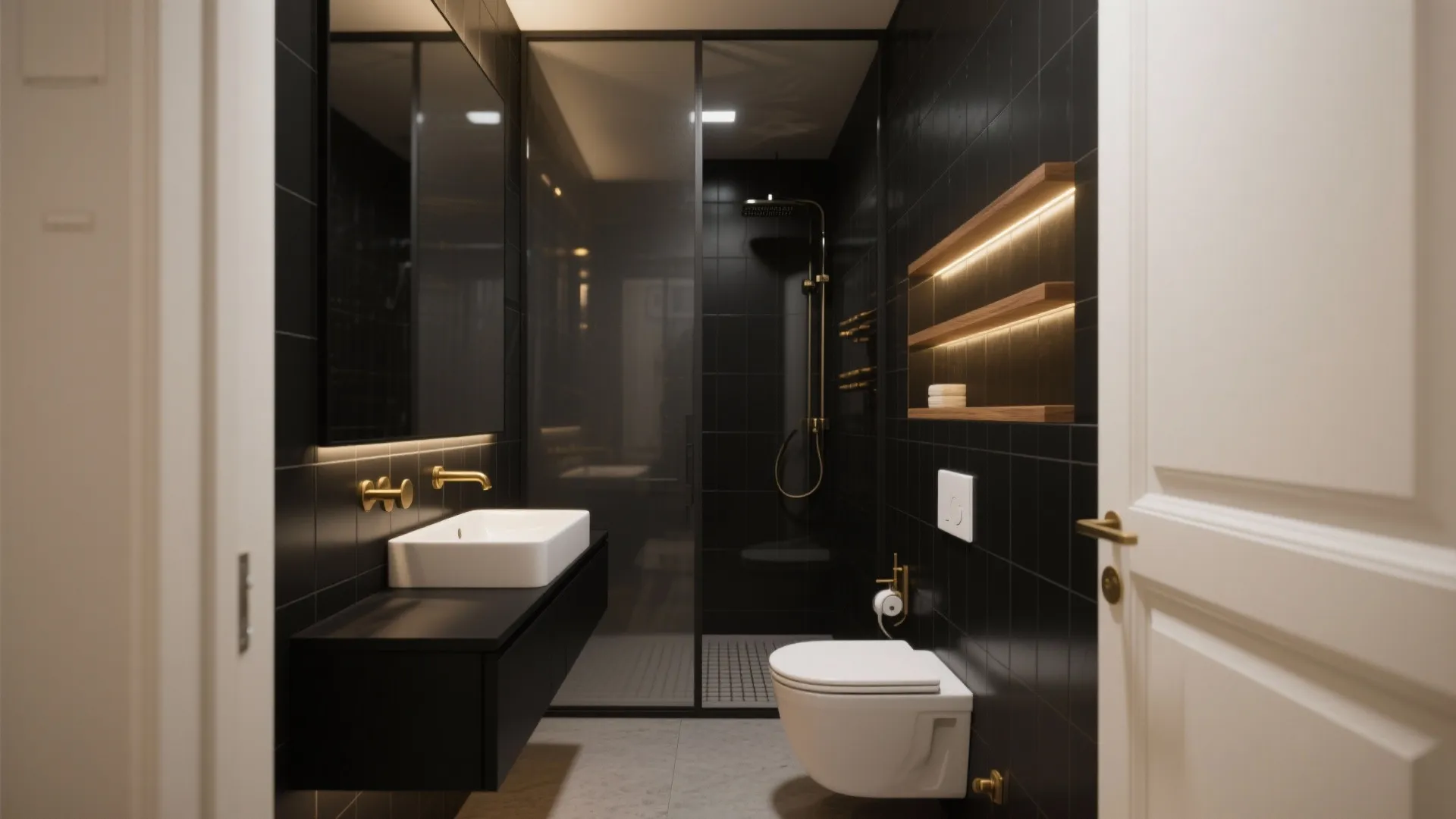5 Black Bathroom Designs That Actually Work: A senior interior designer’s five data-backed ideas to make moody, black bathrooms feel bigger, warmer, and easier to live with