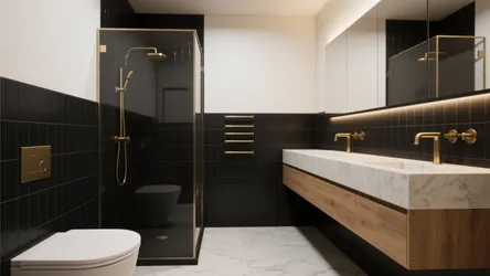 5 Black Tile Bathroom Ideas That Make Small Spaces Shine